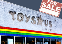Toys “R” Us closed 800 locations this year. Now, its stores are flying off the shelves
