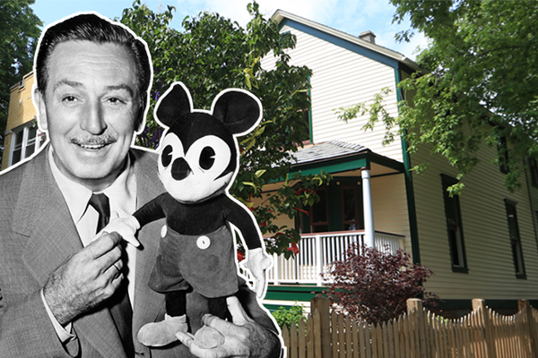 Walt Disney (Credit: Getty, Walt Disney Birthplace Restoration)