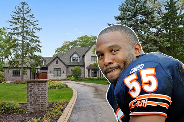 From left: 180 Coach Road, Lance Briggs (Credit: Facebook, Zillow)