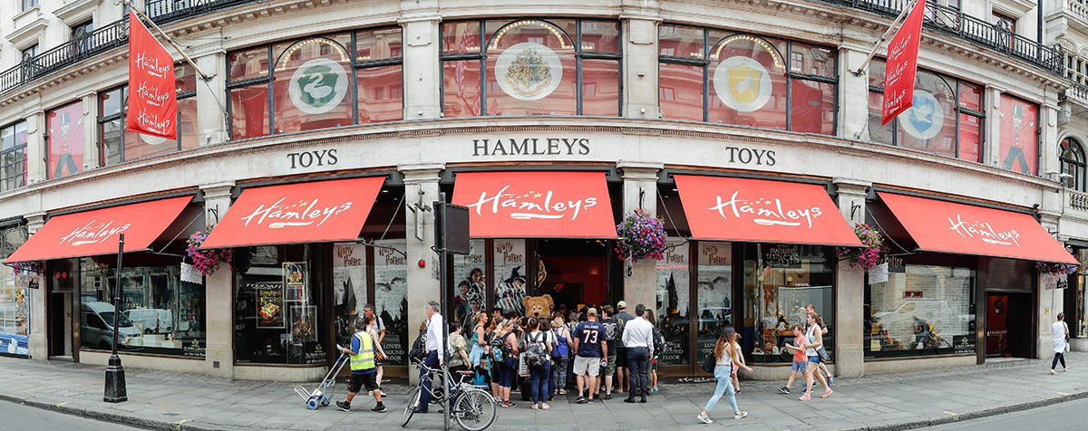 Hamleys in London (Credit: Getty Images)