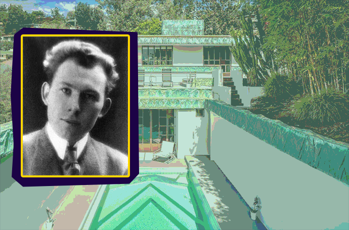 Lloyd Wright and the Samuel-Navarro House