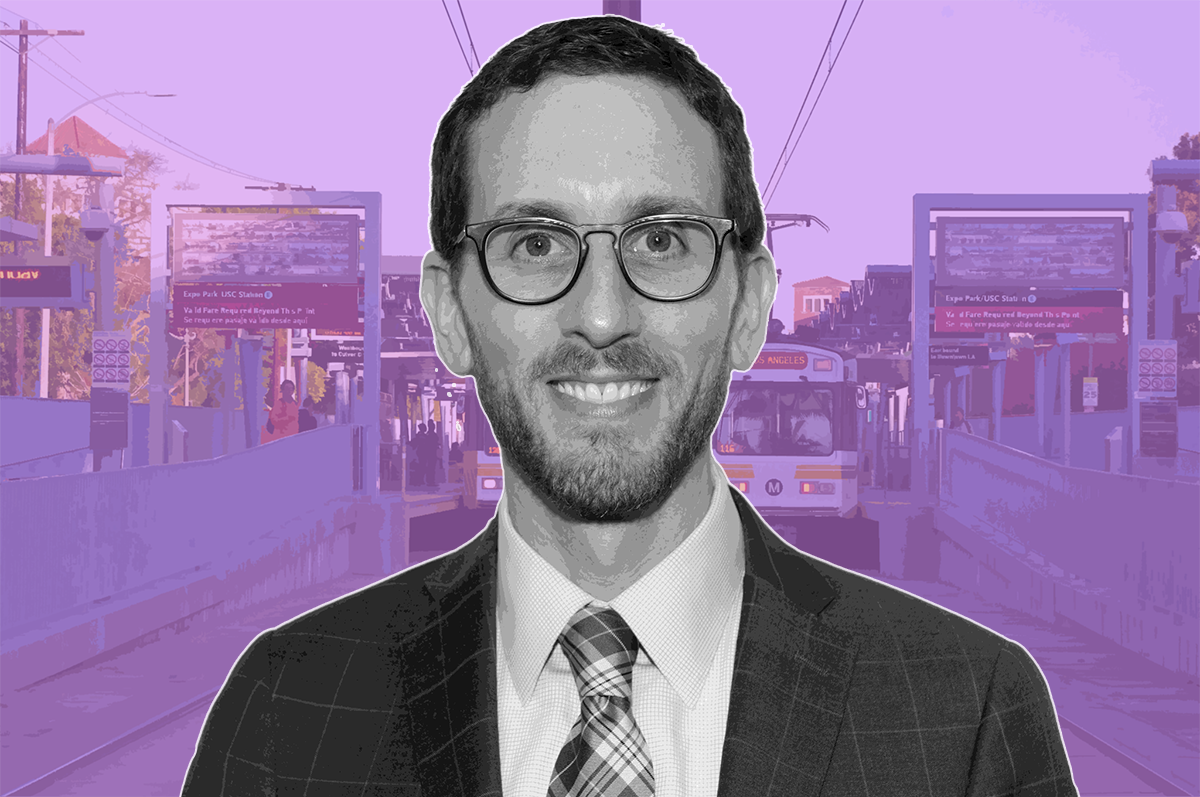 State Sen. Scott Wiener and the Culver City to Downtown LA Metro