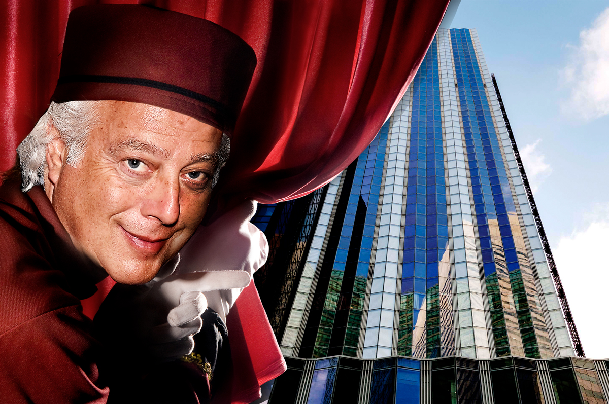 Aby Rosen unveiling 100 East 53rd Street (Credit: iStock, Getty Images, and Foster and Partners)