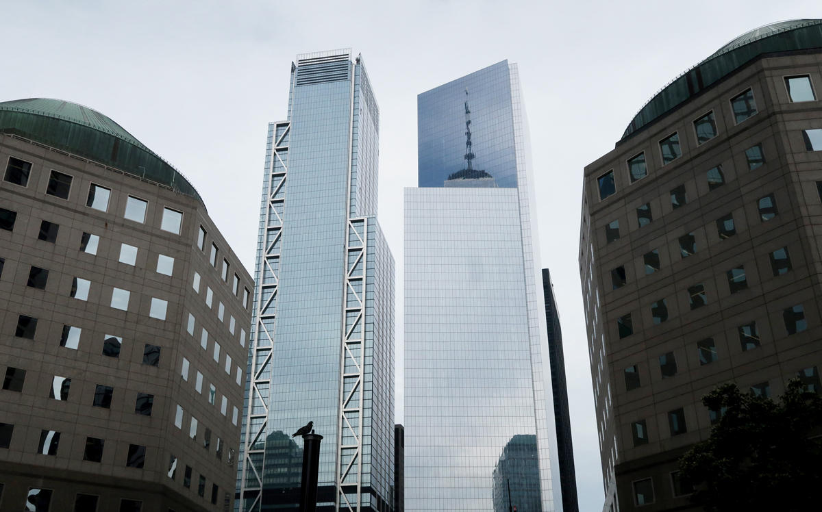 3 World Trade Center (left) and 4 World Trade Center (Credit: Getty Images)
