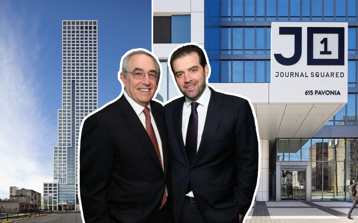 Murray and Jonathan Kushner with Journal Squared (Credit: CityRealty and Hollwich Kushner)