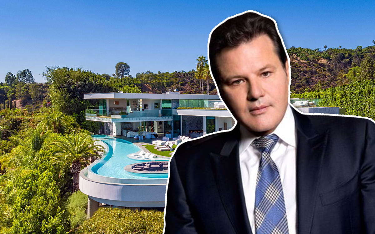 Francesco Aquilini and a 16,000-square-foot mansion on Robin Drive (Credit: Twitter)