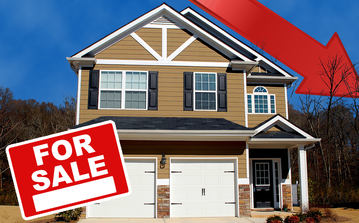 Home sales fell in December