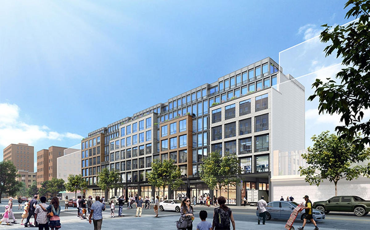 A rendering of 46‐15 Kissena Boulevard (Credit: S9 Architecture via YIMBY)