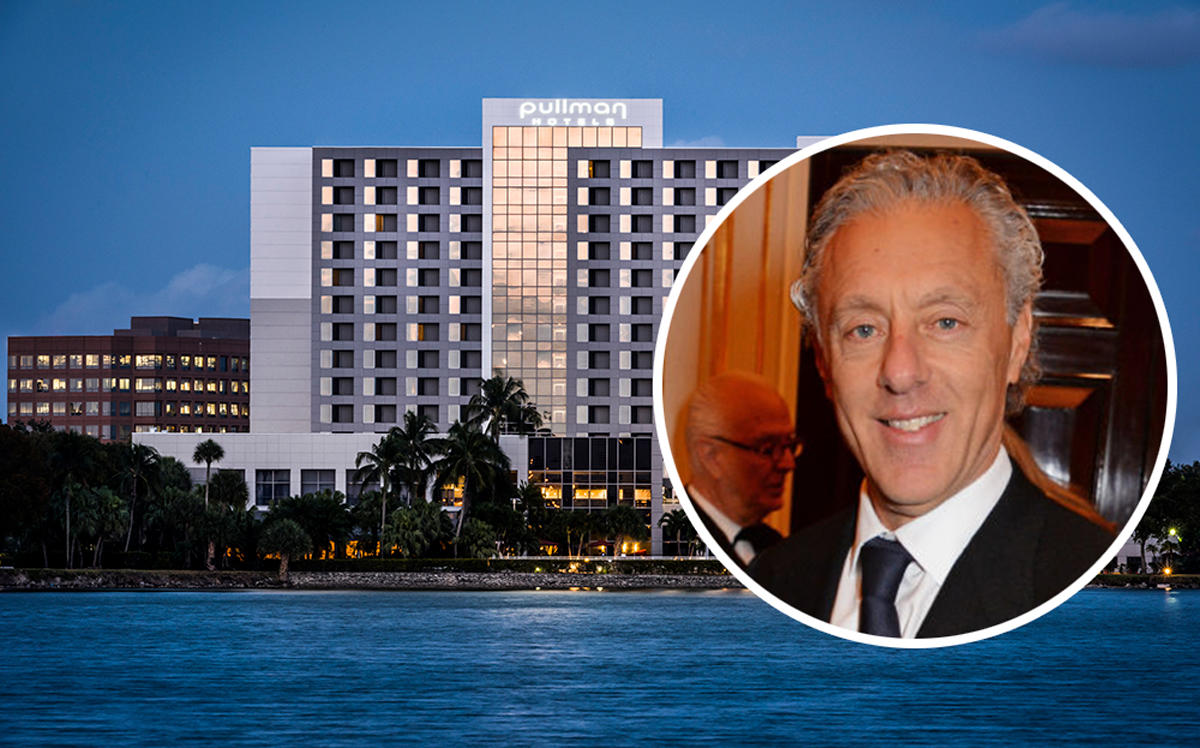 Richard Livingstone and the Pullman Miami Airport hotel (Credit: Getty Images)