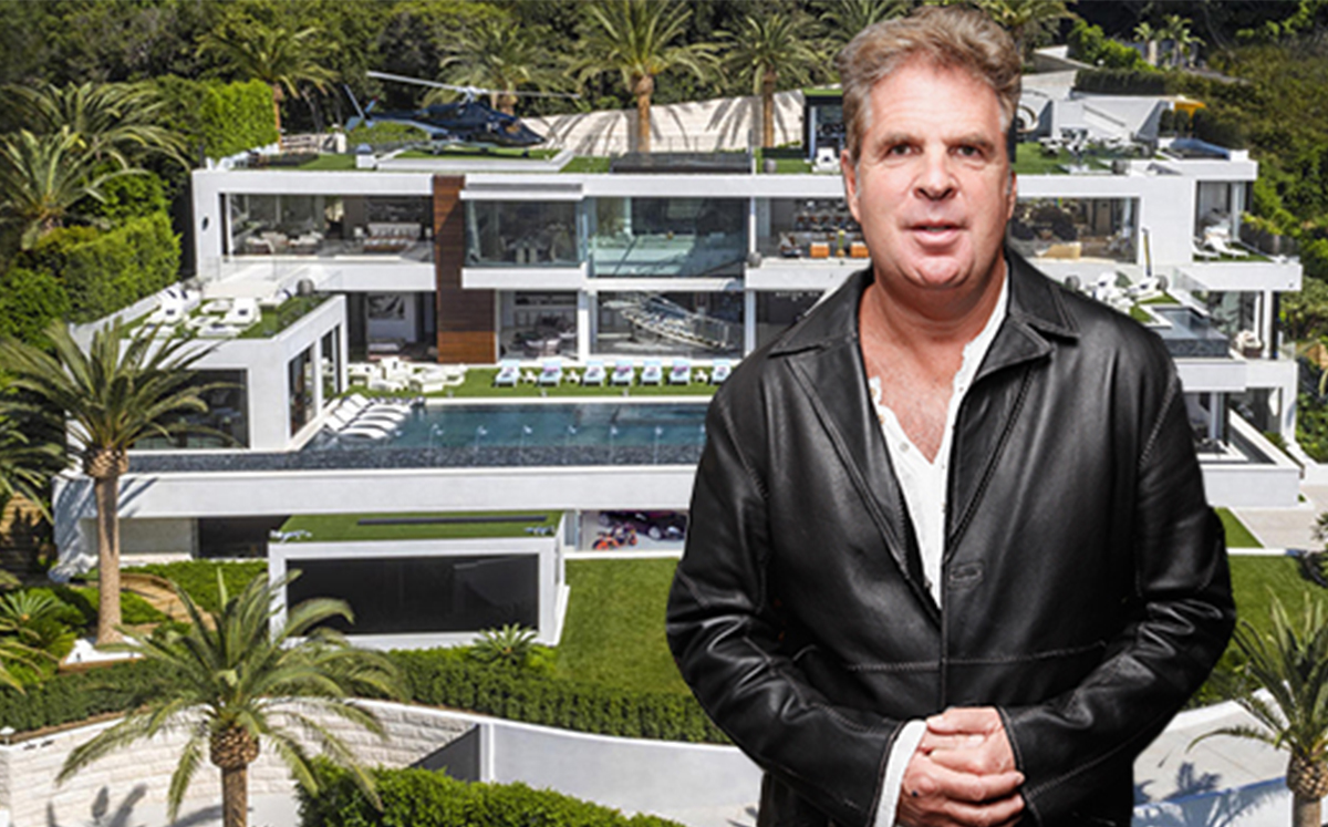 Bruce Makowsky and his mansion 