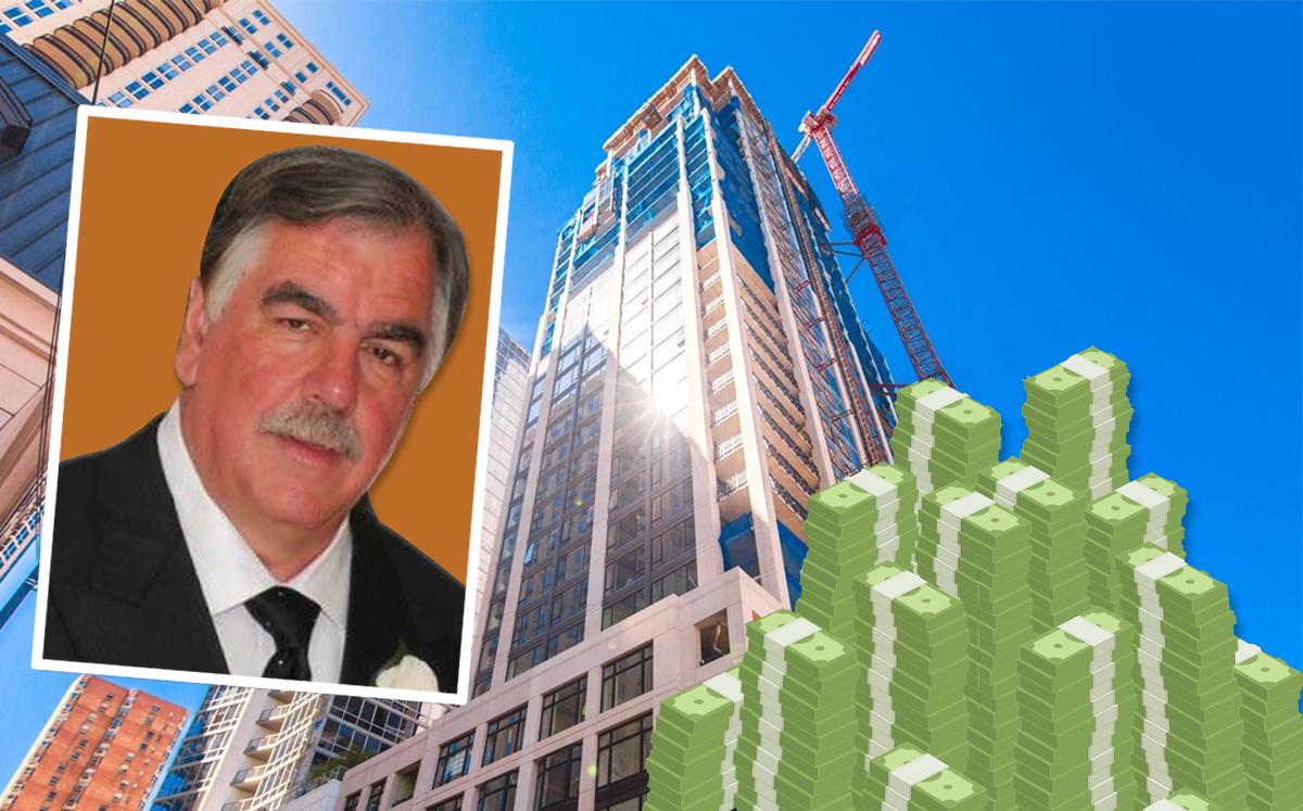 Michael A. Tadin and 9 West Walton Street (Credit: Highrises and iStock)