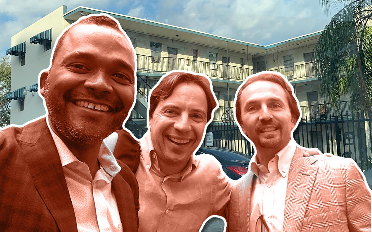 Frank Rodriguez Melo, Stefano Garofoli and Costantino Cicchelli and an Overtown property they acquired