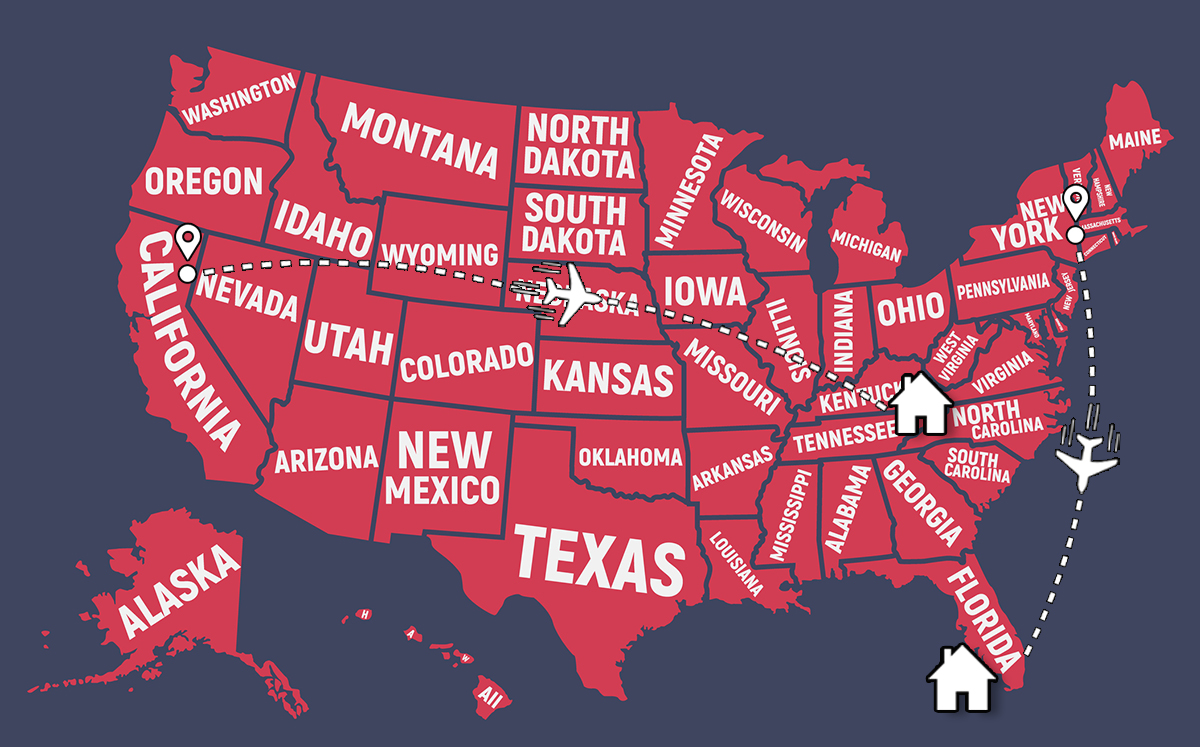 Map of the United States (Credit: iStock)