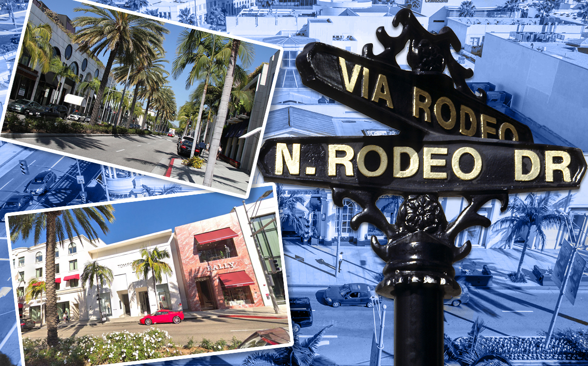 Rodeo Drive storefronts