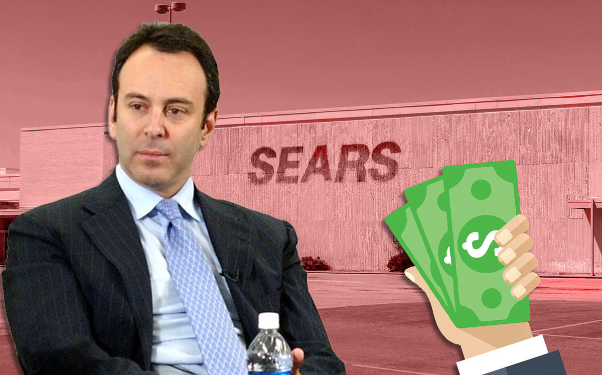 Edward Lampert and a Sears building (Credit: Getty Images and iStock)
