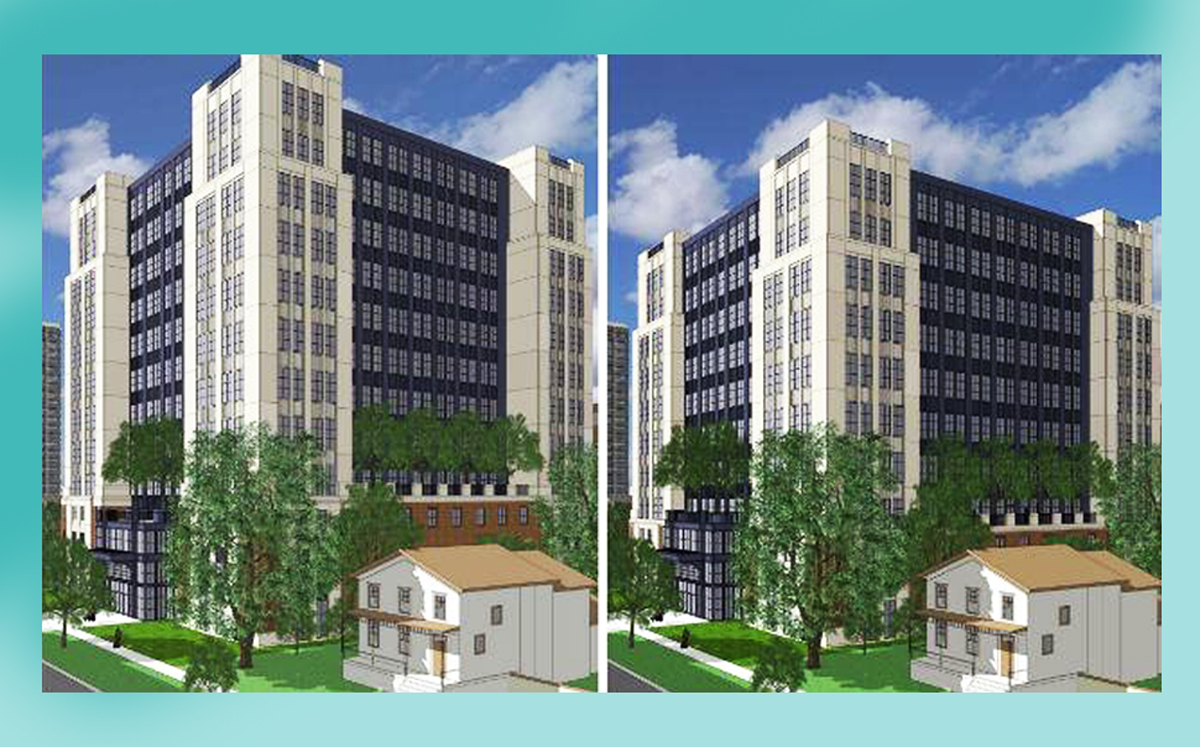 A rendering of 1714 Chicago Avenue (Credit: City of Evanston)