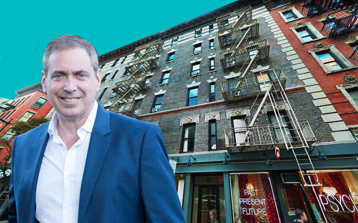 Ken Fishel of Renaissance Properties and 35 Bedford Street (Credit: Getty Images and Google Maps)