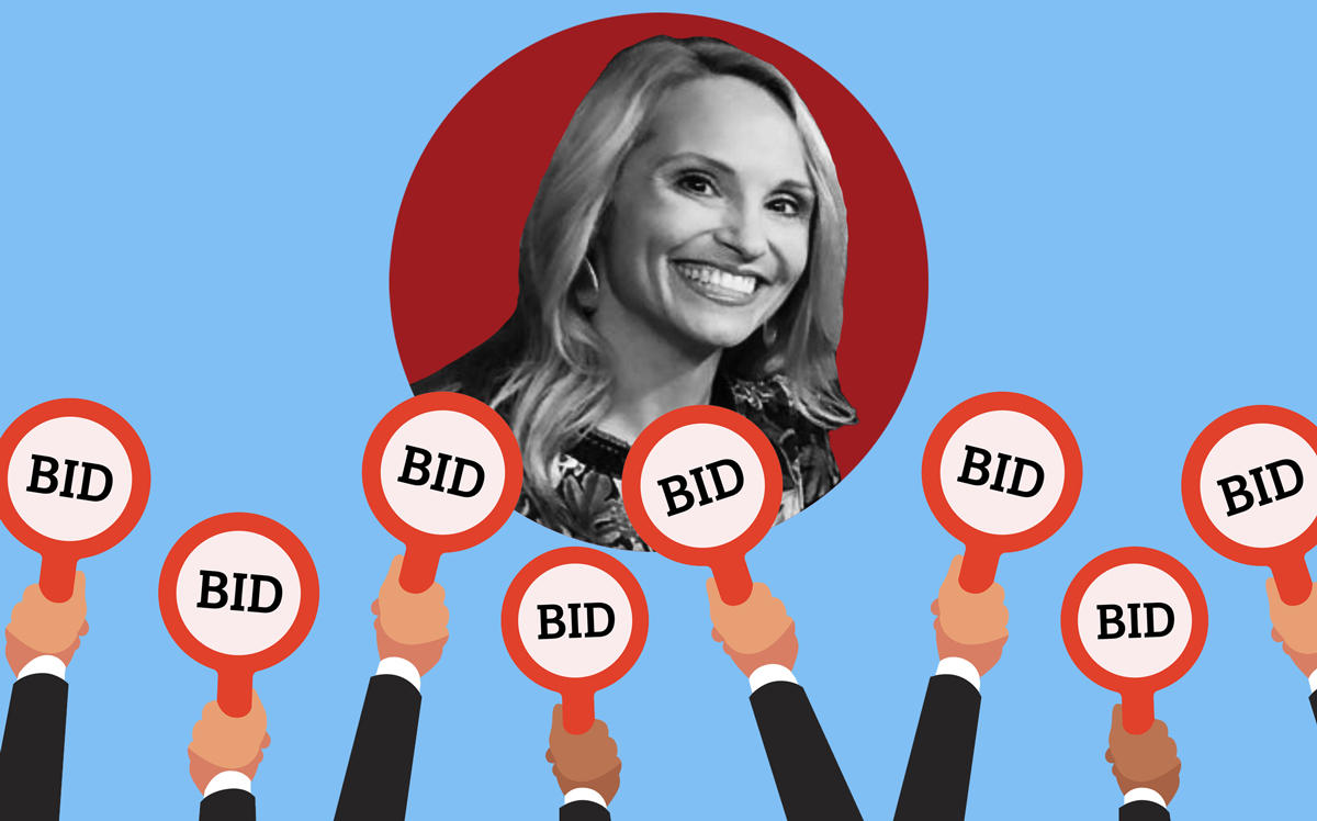 Concierge Auctions founder Laura Brady (Credit: iStock and Twitter)