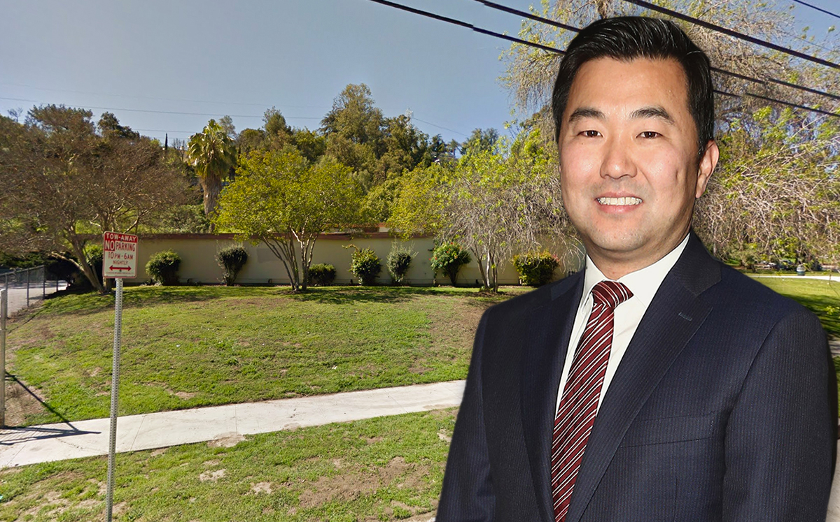 David Ryu and 3210 Riverside Drive (Credit: Getty Images and Google Maps)