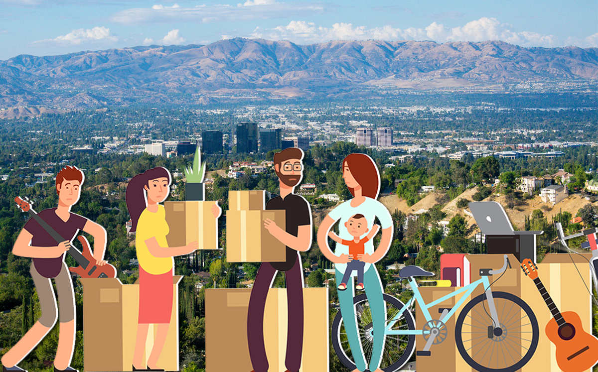 The middle class is being thinned out in the San Fernando Valley (Credit: iStock)