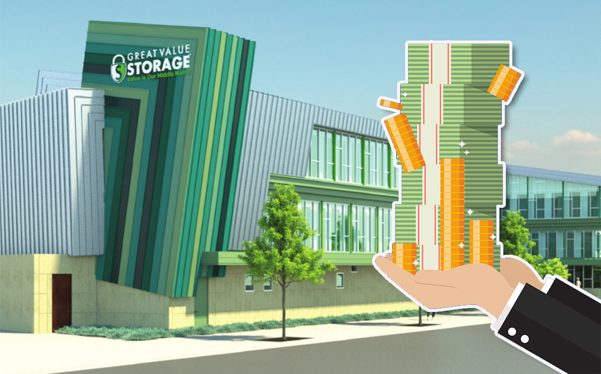 Developers earned a $29.6-million construction loan for the self-storage project in Chinatown. (Credit: Talonvest)