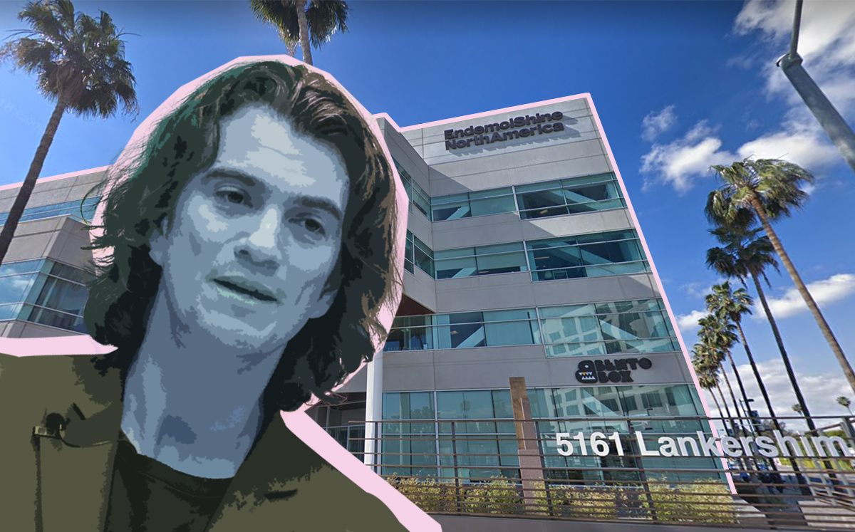 WeWork signed a 40,000 square-foot lease at 5161 Lankershim Boulevard (Credit: Getty Images and Google Maps)