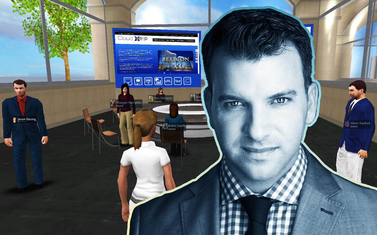 David Devoe and eXp realty's avatar platform