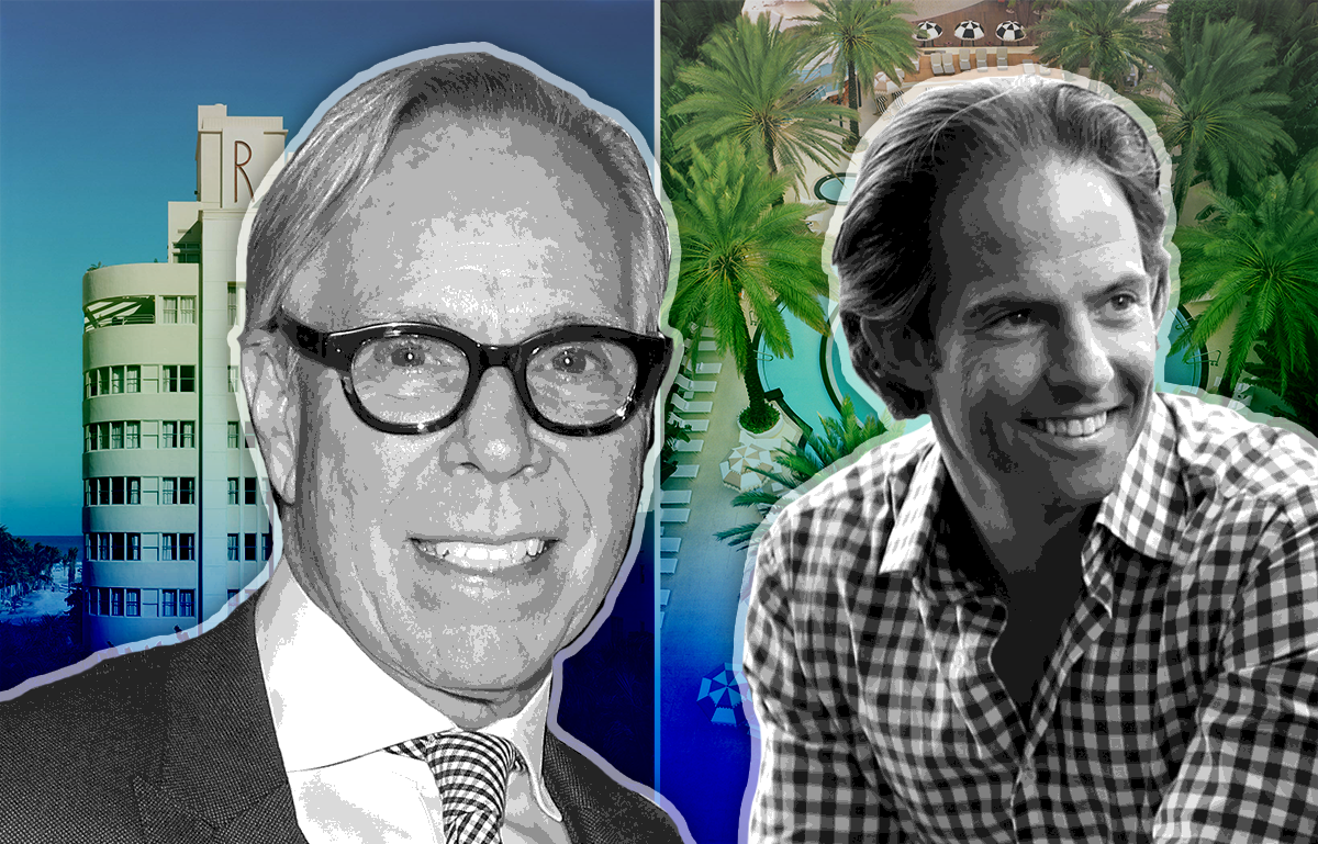 Tommy Hilfiger, Michael Shvo and the Raleigh Hotel
