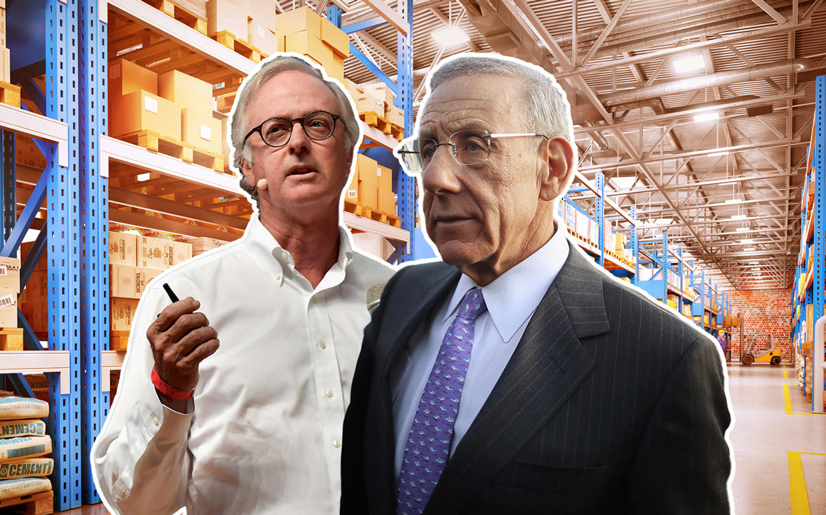 Quiet Logistics CEO Bruce Welty and Related Companies chairman Stephen Ross (Credit: Getty Images and iStock)