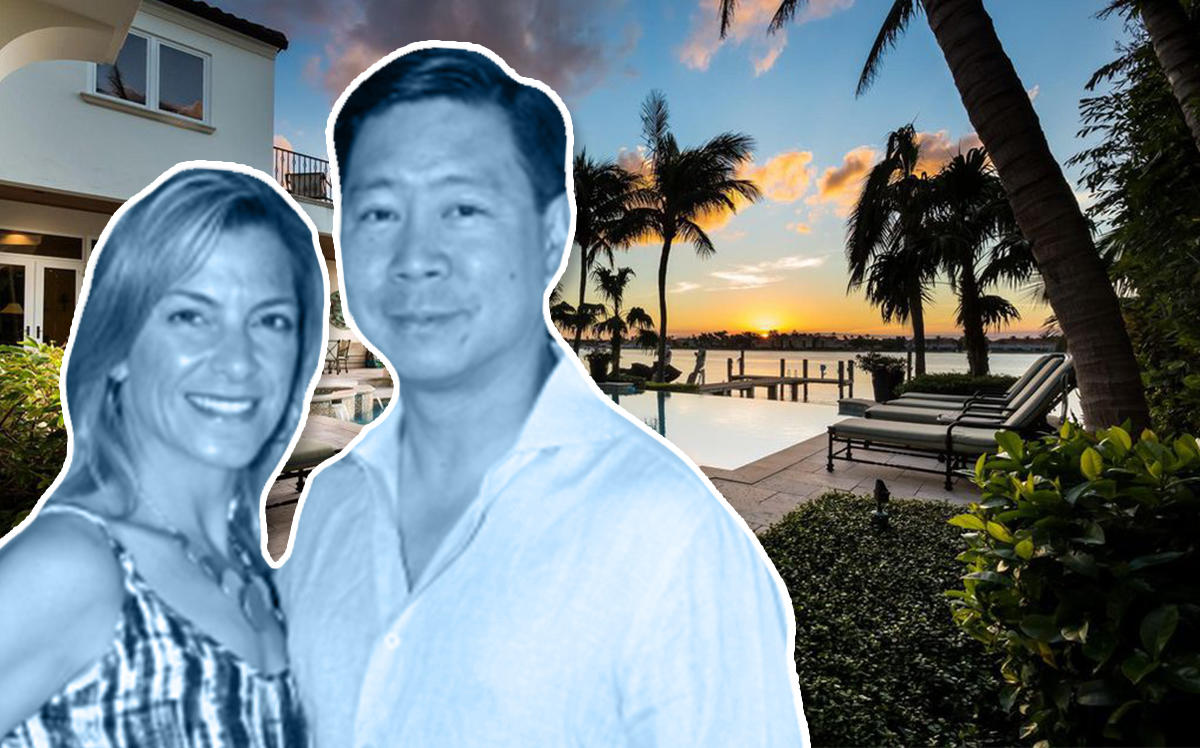 Eileen and Rich Tang and 1405 Lands End Road (Credit: Realtor)