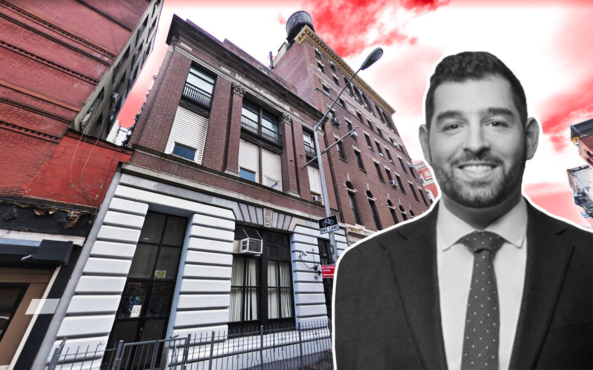 61 Rivington Street and Zachary Ziskin (Credit: Google Maps and Bestreich Realty Group)