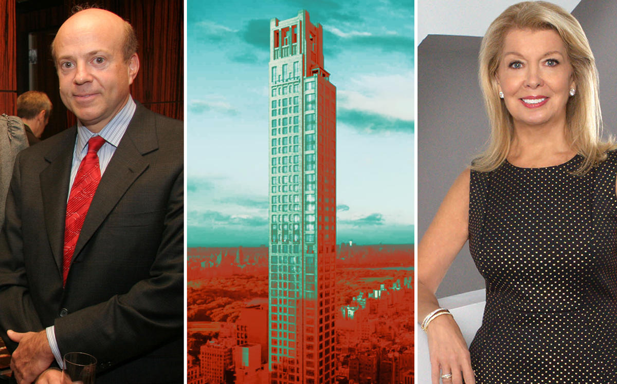 From left: 520 Park developer Arthur Zeckendorf, 520 Park, and Sotheby's Nikki Field (Credit: Getty Images and Nikki Field)