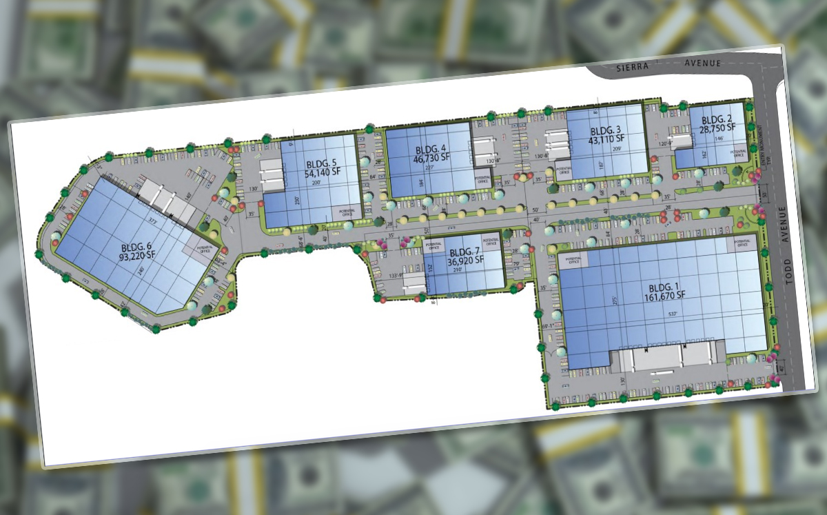 The Canyon City Business Center project spans 463,000 square feet (Credit: City of Azusa)
