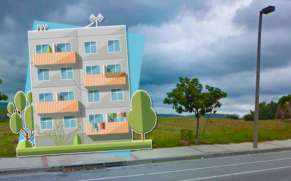 The vacant property at 4500 E. Via Marisol (Credit: Google Maps)