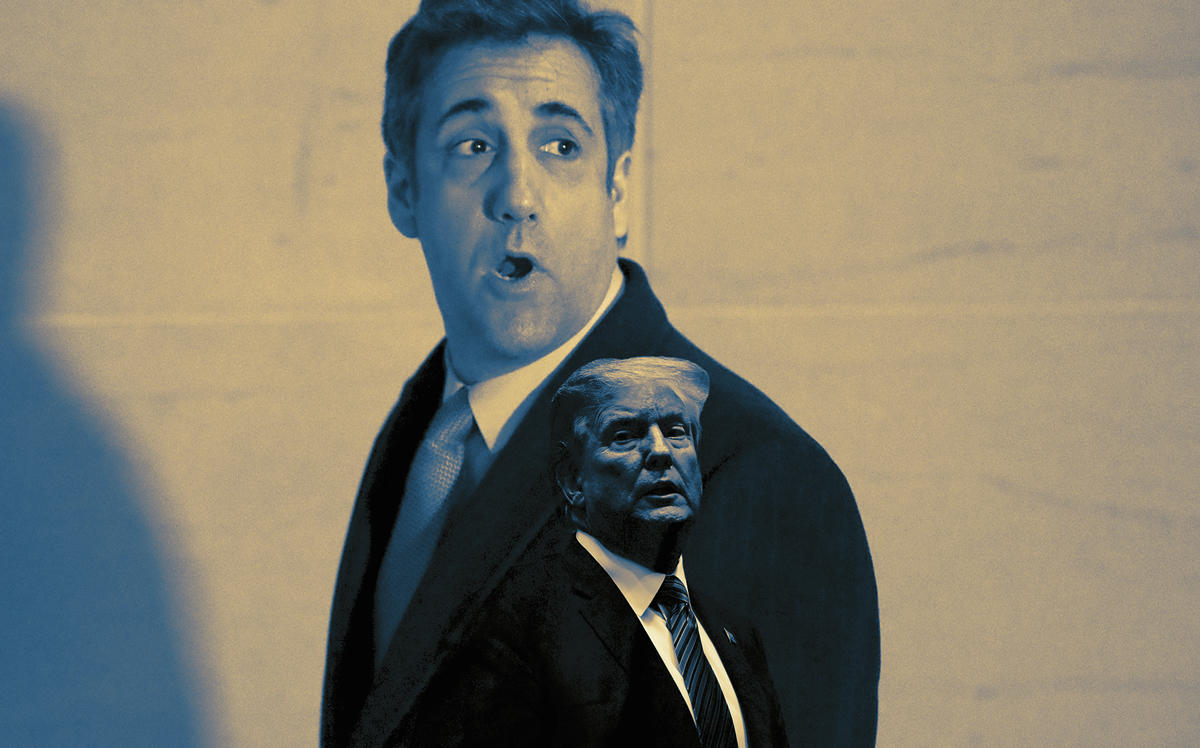 Michael Cohen and Donald Trump (Credit: Getty Images)