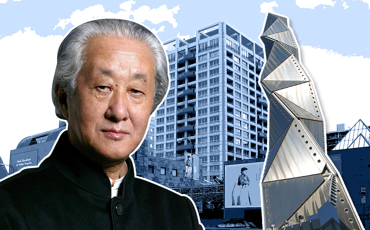 Arata Isozaki, the Museum of Contemporary Art in Los Angeles, and Art Tower MITO in Japan (Credit: city-life.it and Wikipedia)