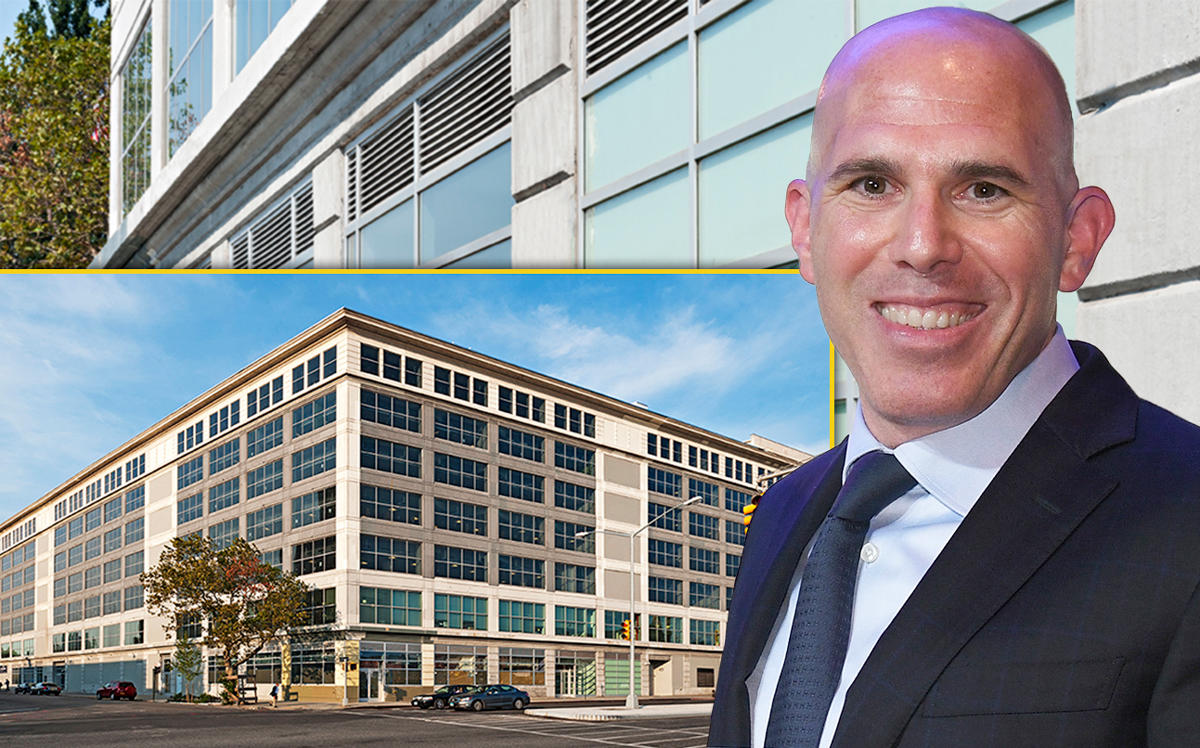 470 Vanderbilt Avenue and RXR Realty CEO Scott Rechler (Credit: RXR Realty and Getty Images)