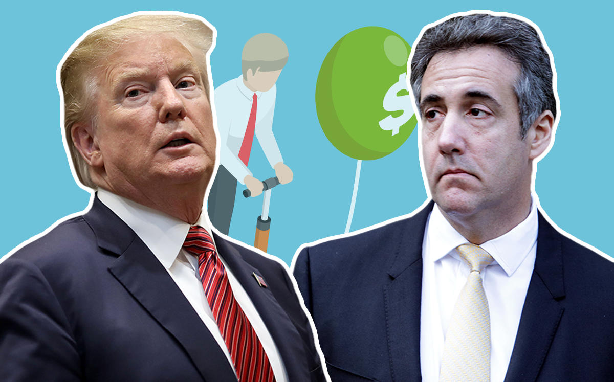 Donald Trump and Michael Cohen (Credit: Getty images and iStock)