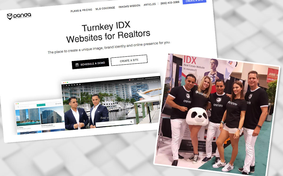 The Panda IDX team, with Miguel and Marco Peralta and Gary Silber