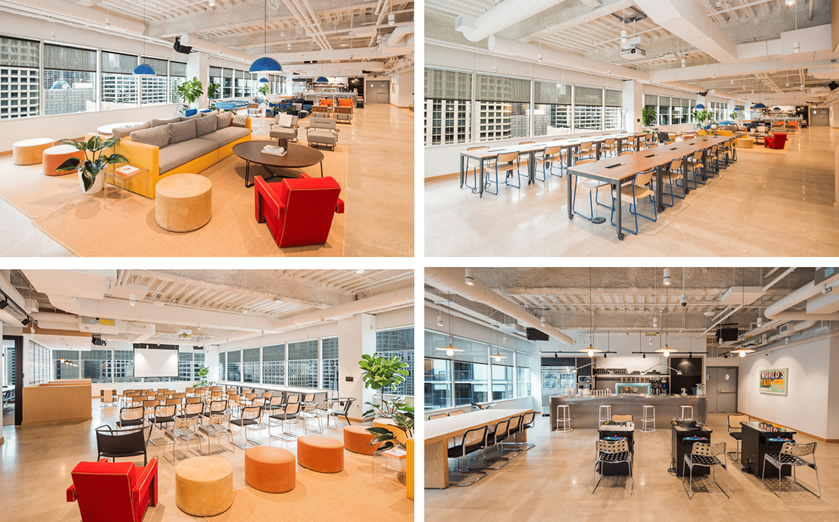 WeWork private event spaces in Chicago
