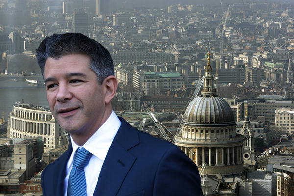 Travis Kalanick is moving one of his Spanish-based startups to London (Credit: Getty)