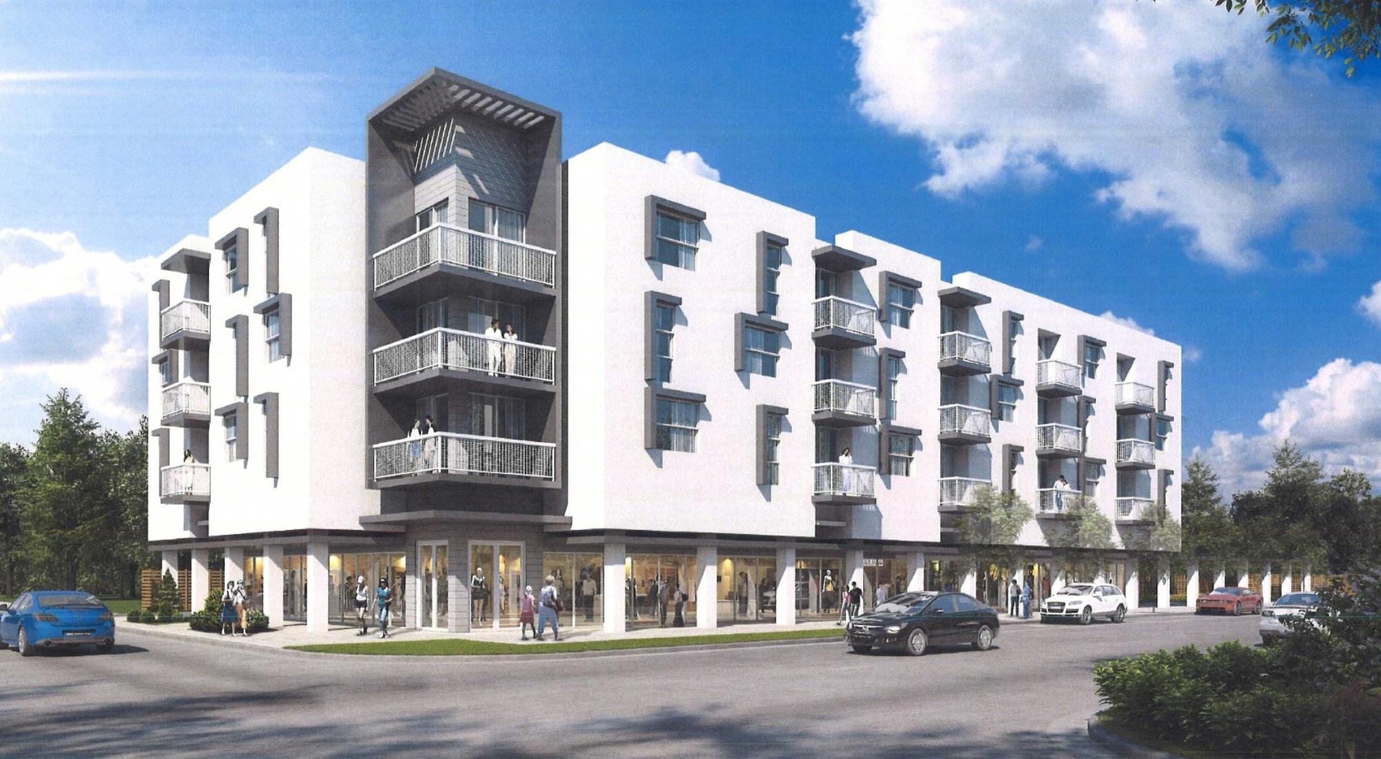 Dr. Alice Moore Apartments rendering