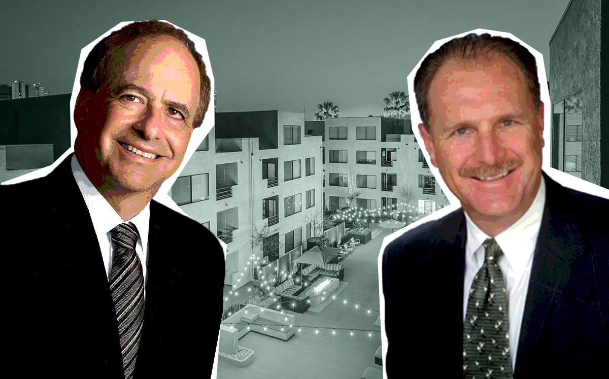 MG Properties CEO Mark Gleiberman and Sares-Regis Principal William Thormahlen