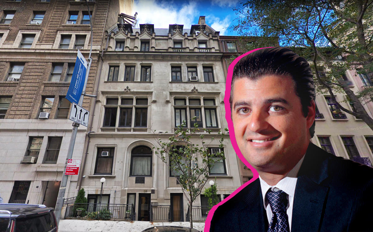 109 East 79th Street and Legion Investment Group CEO Victor Sigoura (Credit: Google Maps)