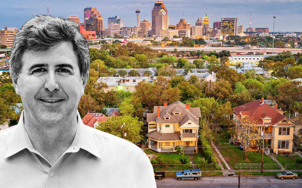 Perch CEO Court Cunningham and homes in Texas (Credit: Perch and iStock)
