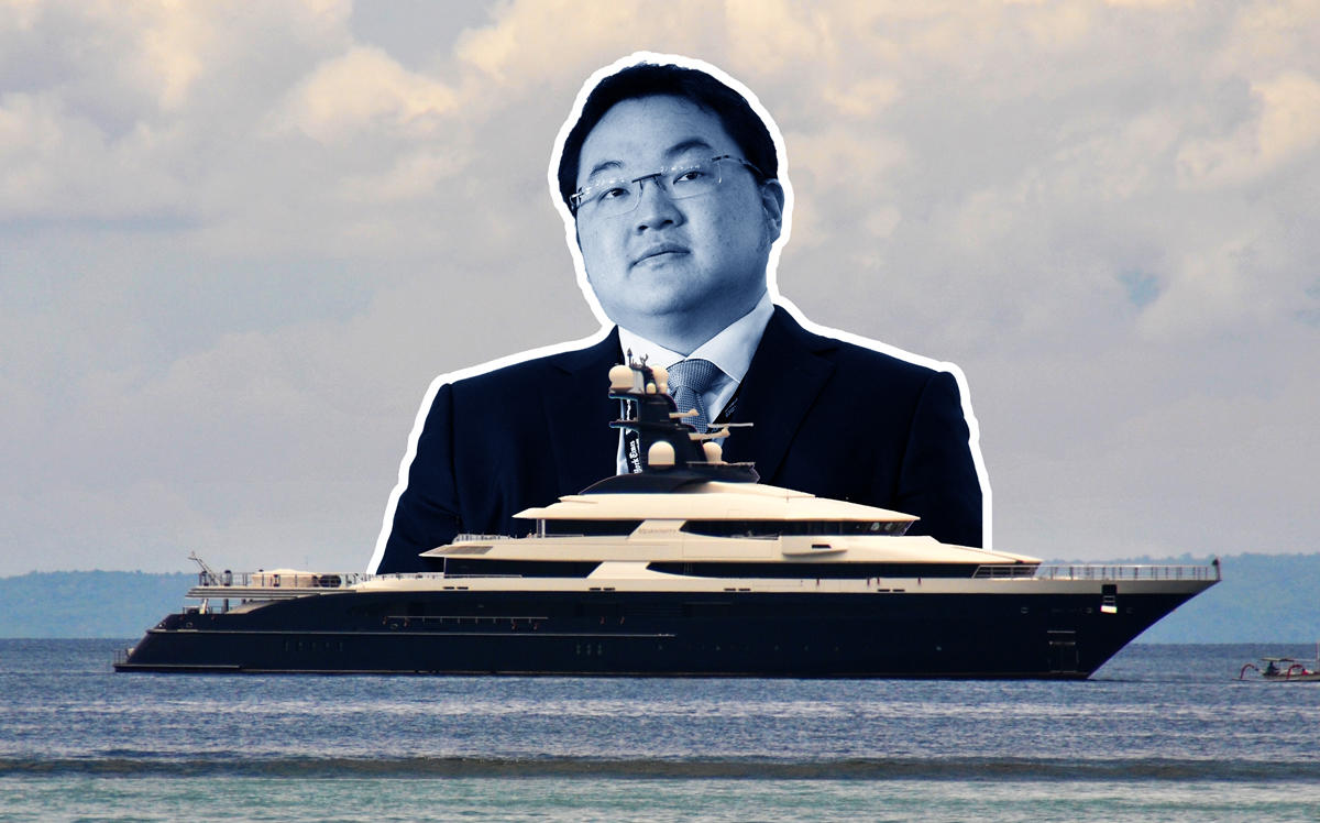 Superyacht Equanimity and Jho Low (Credit: Wikipedia)