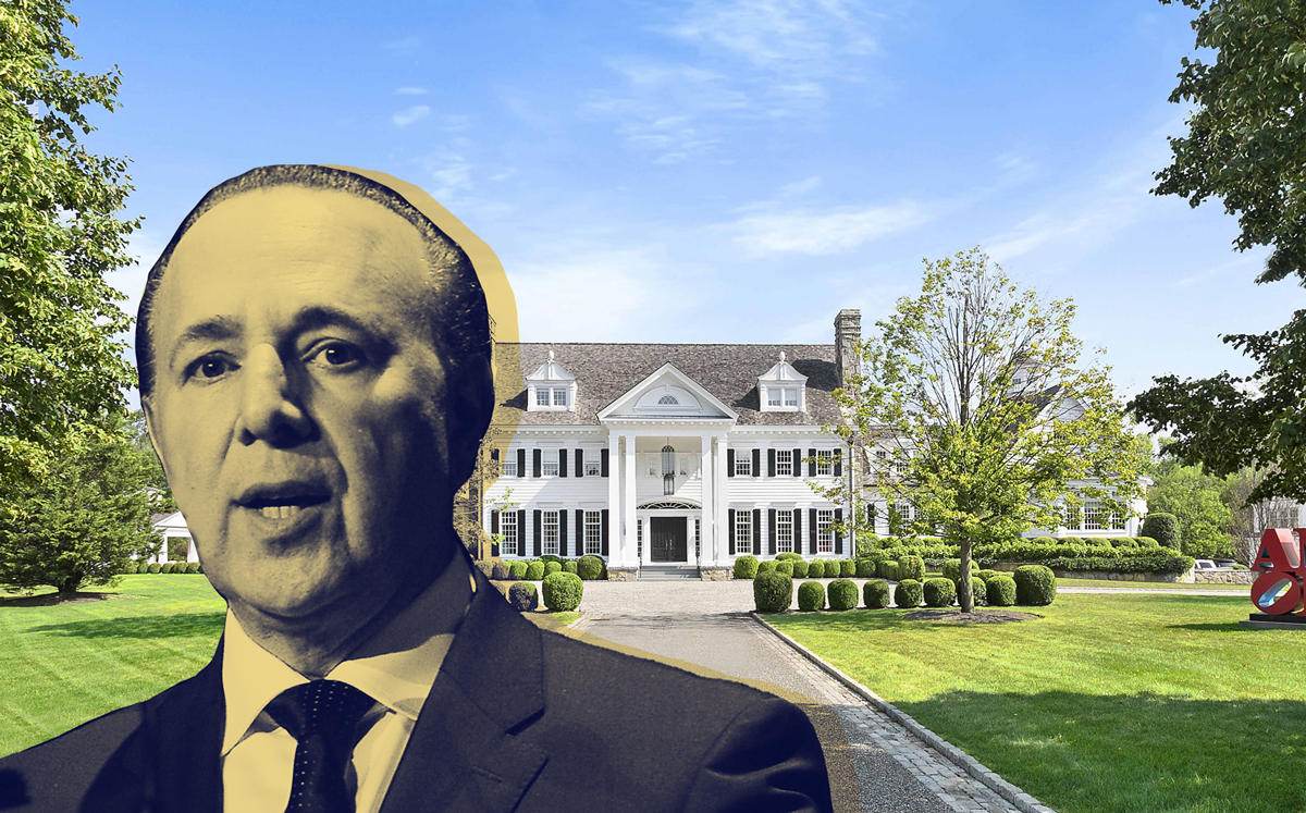 Tommy Mottola and his Greenwich Estate (Credit: Getty Images and Compass)