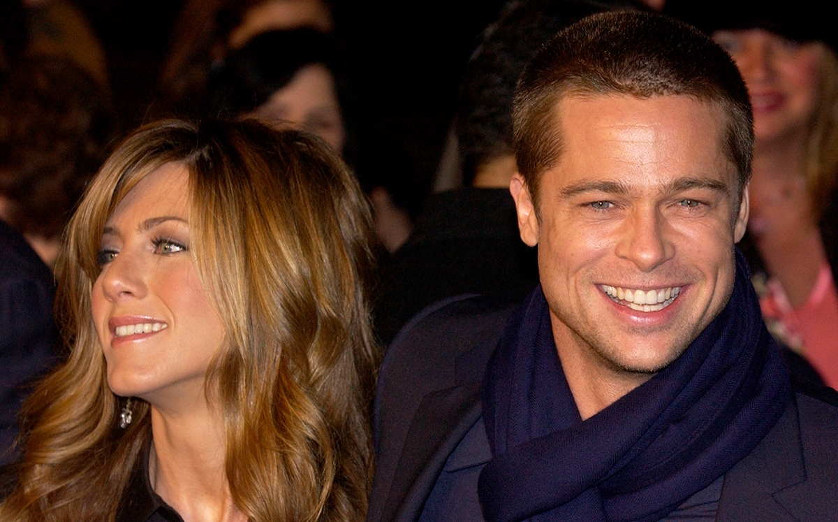 Jennifer Aniston and Brad Pitt (Credit: Getty Images)