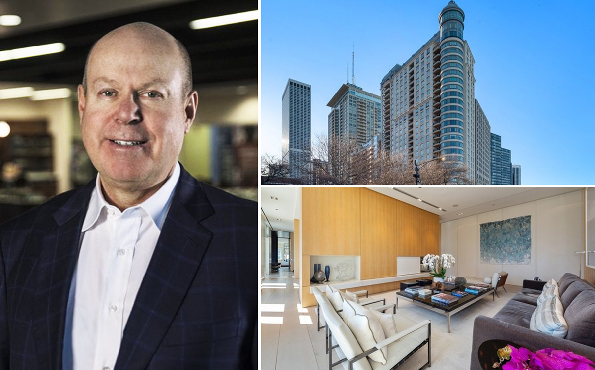 White Lodging Chairman and CEO Bruce White and 840 North Lake Shore Drive