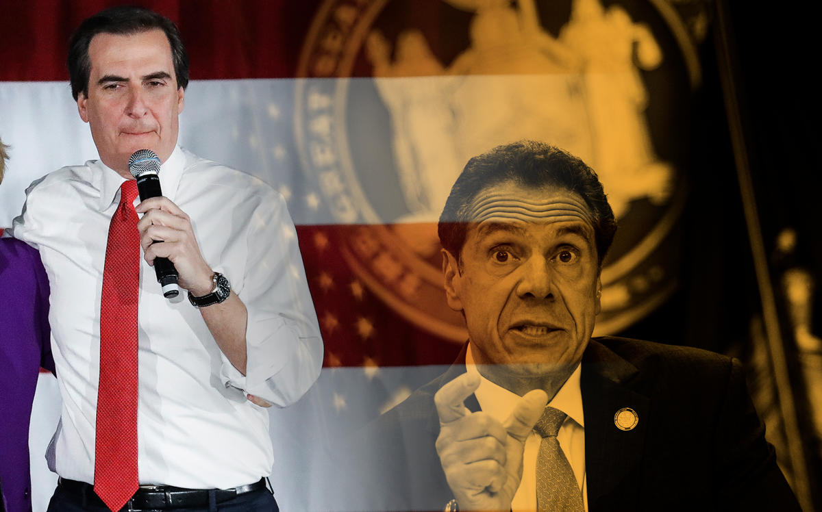 State Senator Mike Gianaris and Governor Andrew Cuomo (Credit: Getty Images)